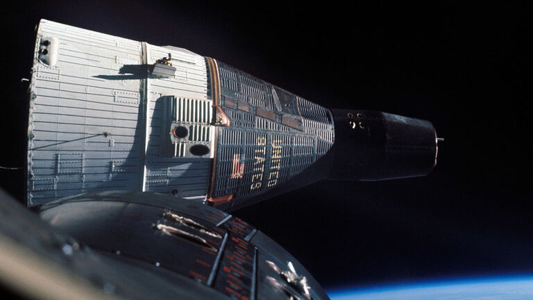 Gemini 7 in orbit
