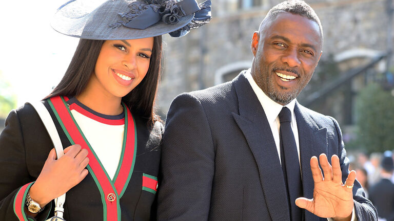 : Idris Elba and Sabrina Dhowre