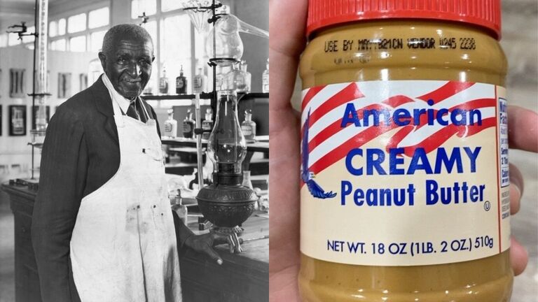George Washington Carver and peanut butter