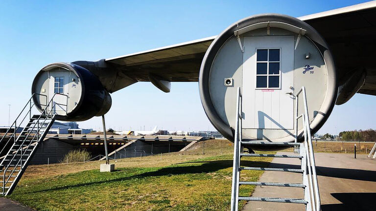 People Transformed Jumbo Jet Into A Hotel