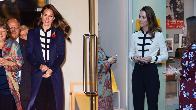 Duchess Of Cambridge visits The Imperial War Museum