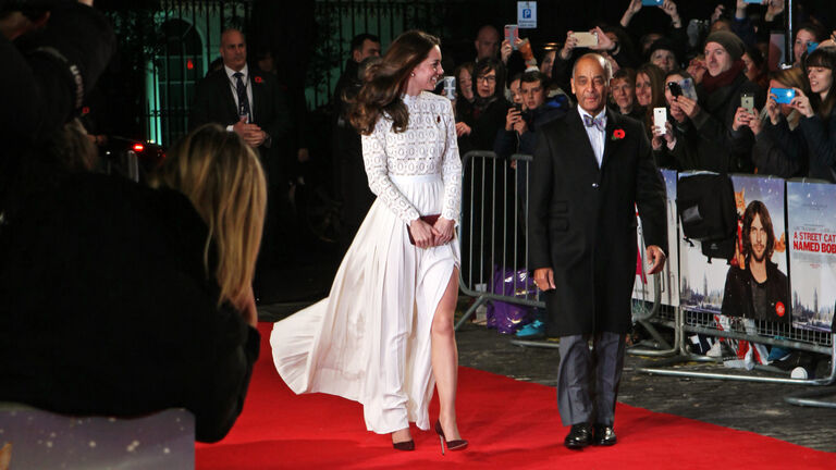 Duchess Of Cambridge movie premiere