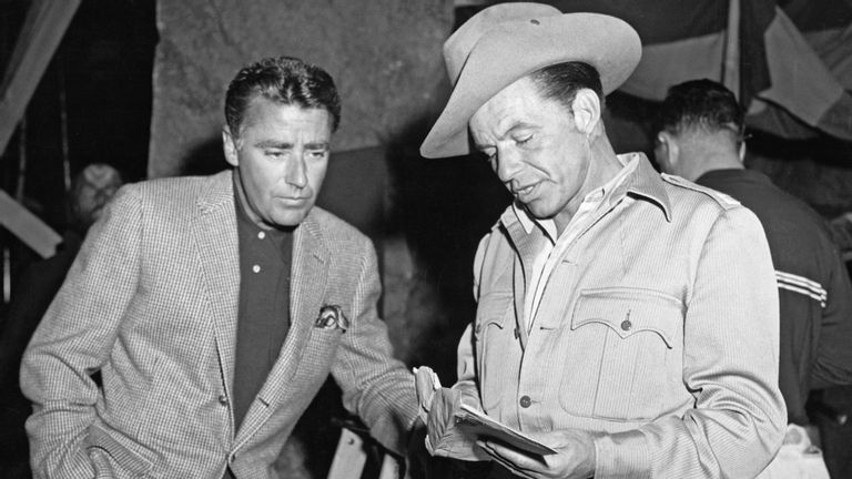 Peter Lawford with Frank Sinatra