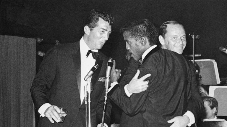 Frank Sinatra and Sammy Davis Jr