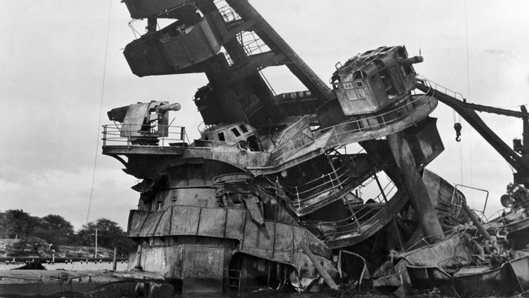 Wreck Of USS Arizona