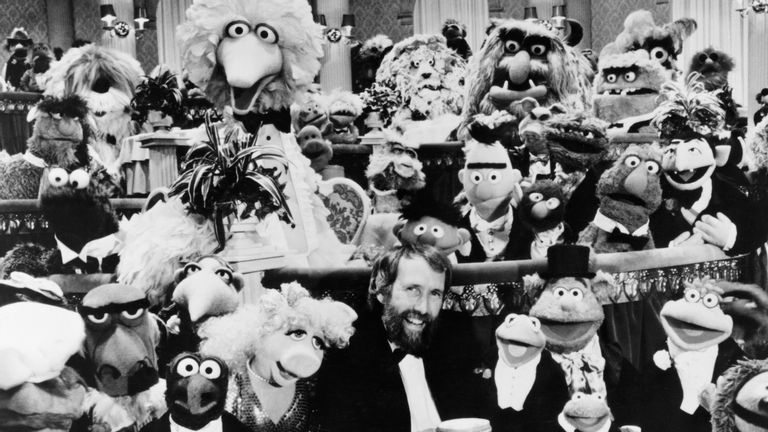 Jim Henson with The Muppets