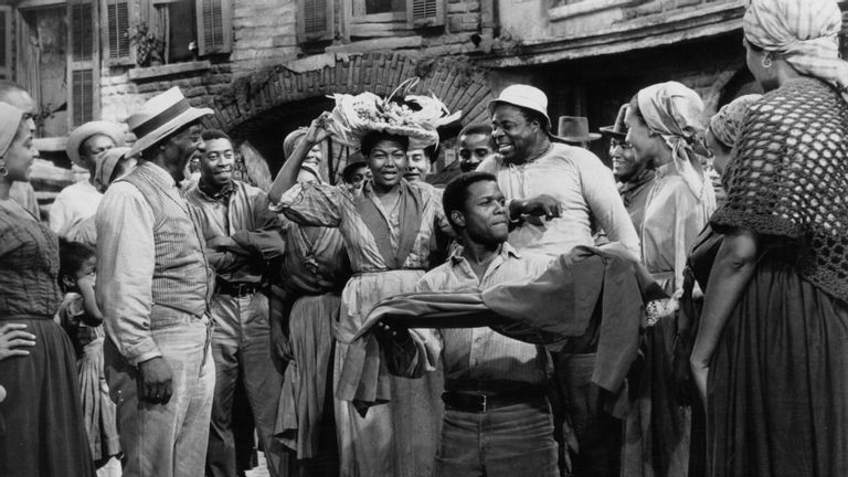 Pearl Bailey And Sidney Poitier In 'Porgy And Bess'
