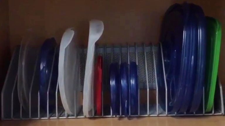 CD racks for troublesome Tupperware