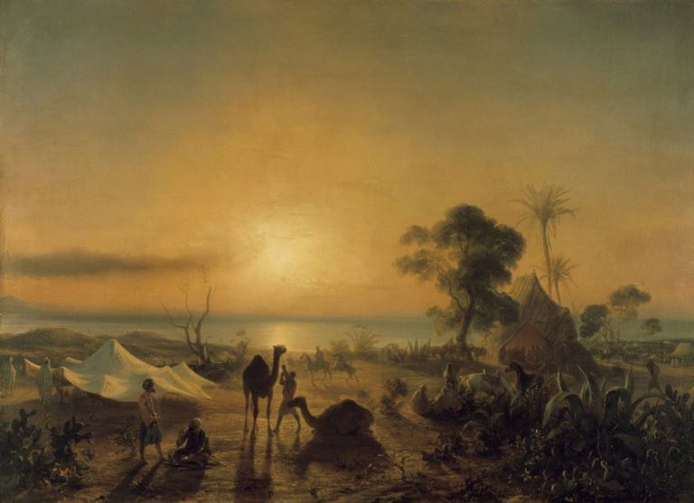African camp