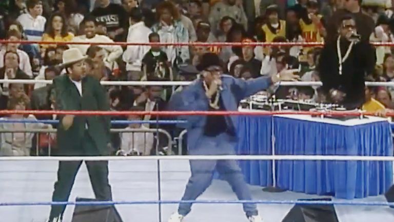 Rubbish Run-DMC rap at WrestleMania 5