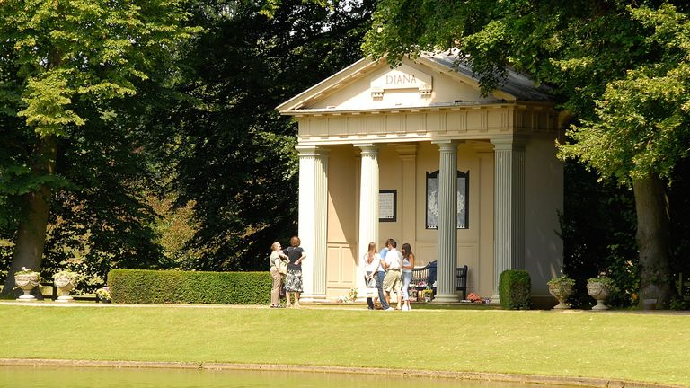 Althorp home of Princess Diana of Wales