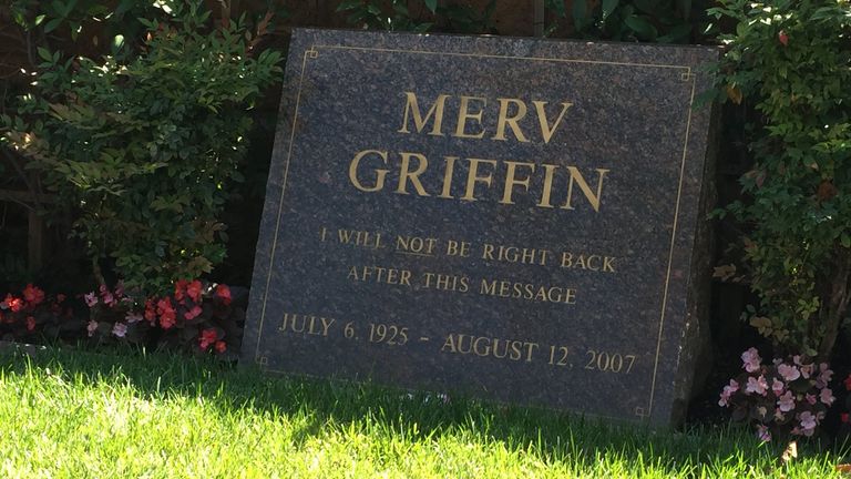 Merv Griffin Grave