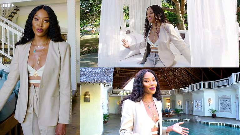 Naomi Campbell Luxurious Kenyan Estate intro