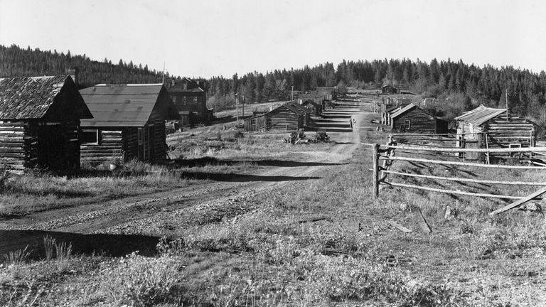 mining camp Montana
