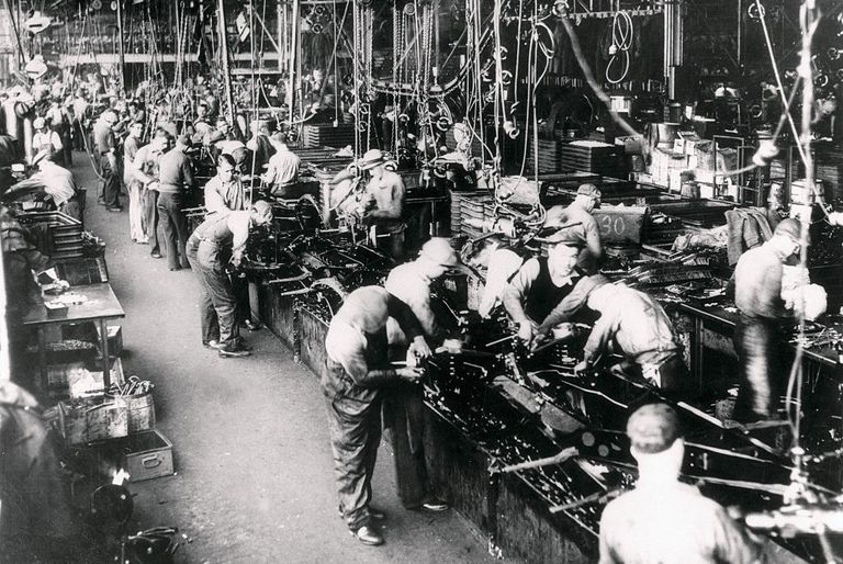 Detroit auto factory
