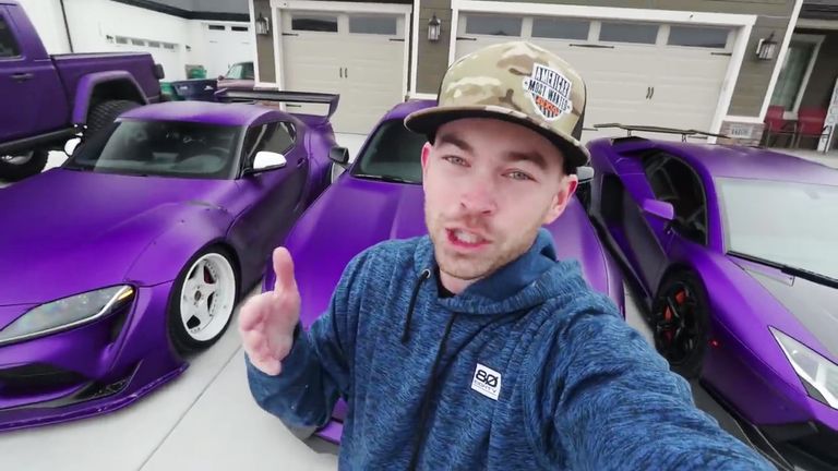 Purple cars