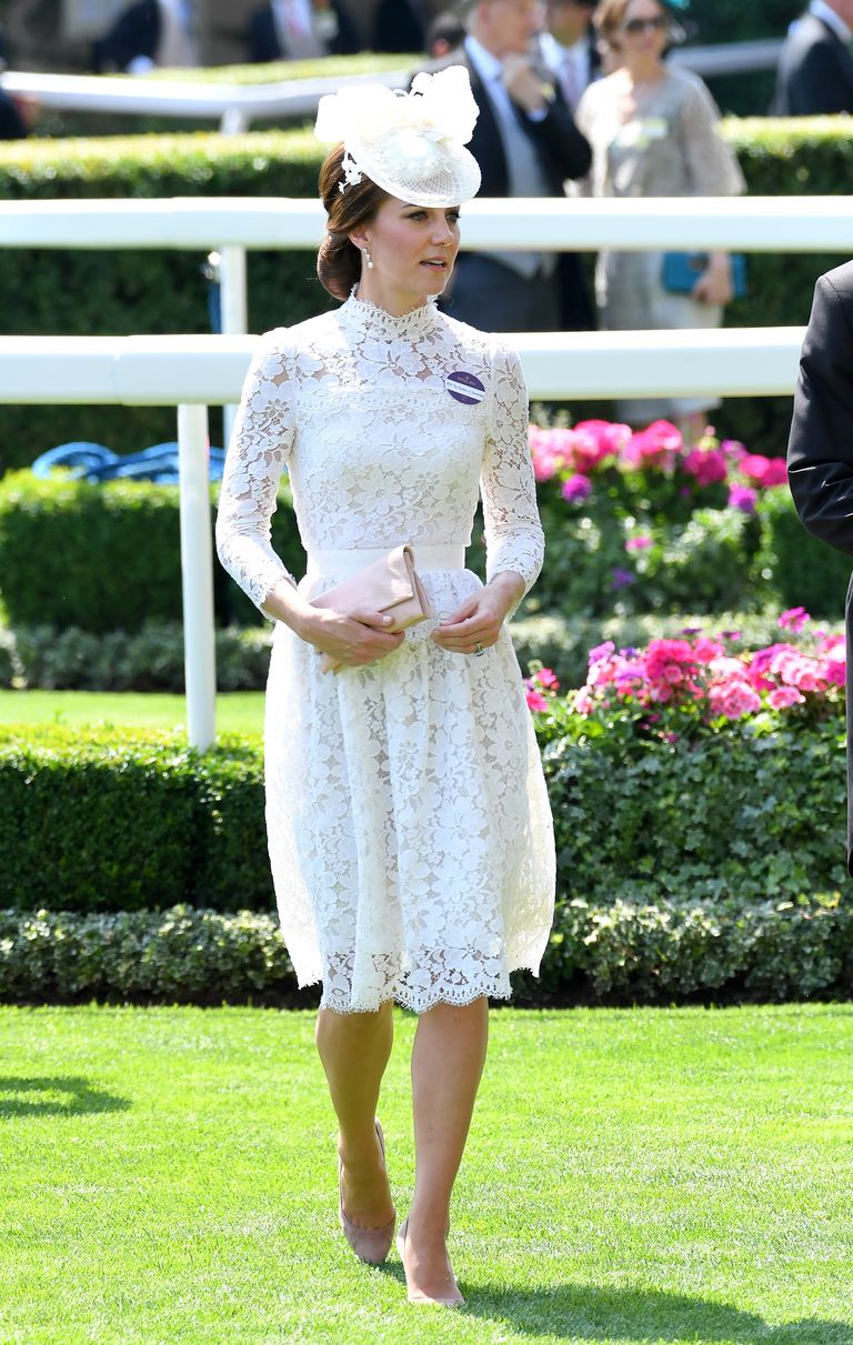 Lace Royal Ascot dress