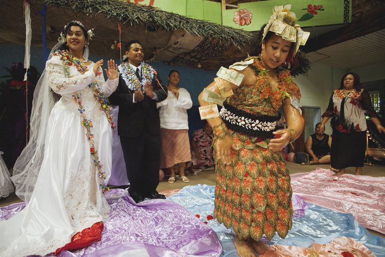traditional Tonga wedding