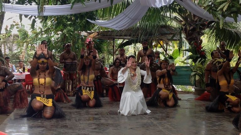 Marquesan wedding