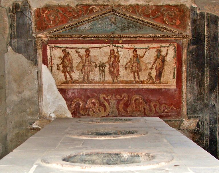 ancient bar in Pompeii