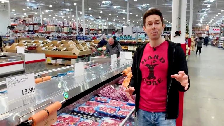 Costco meat section