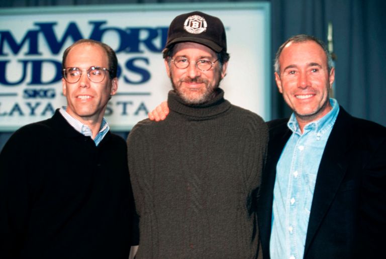 David Geffen Steven Spielberg and Jeffrey Katzenberg