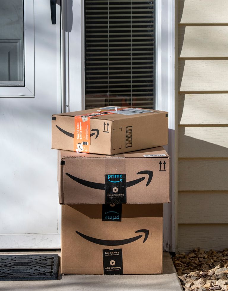 Amazon delivery packages