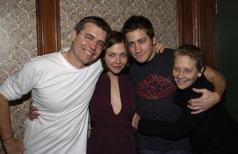 Stephen, Maggie, Jake Gyllenhaal and Naomi Foner