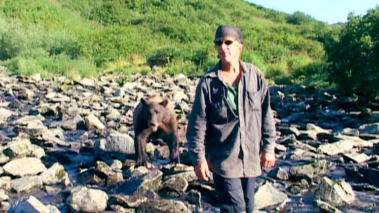 Timothy Treadwell in Grizzly Man