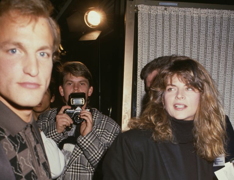 Woody Harrelson and Kirstie Alley in Cheers