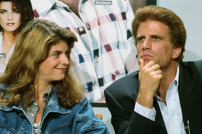 Kirstie Alley and Ted Danson