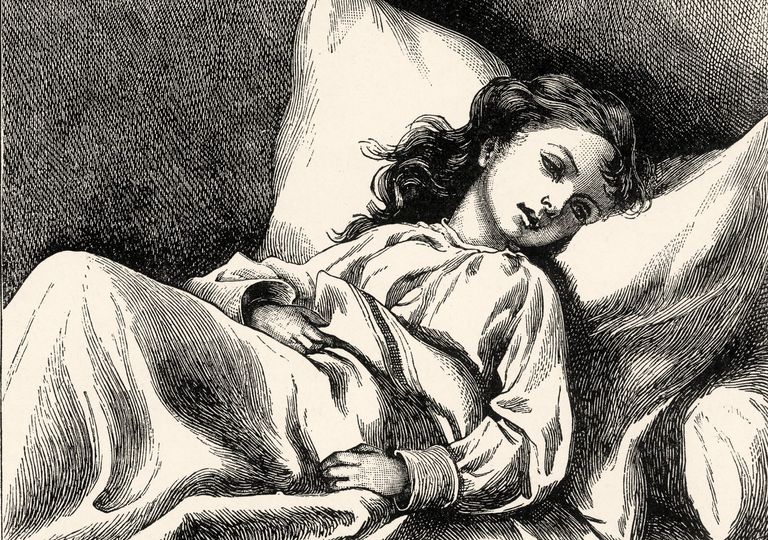 bedridden girl