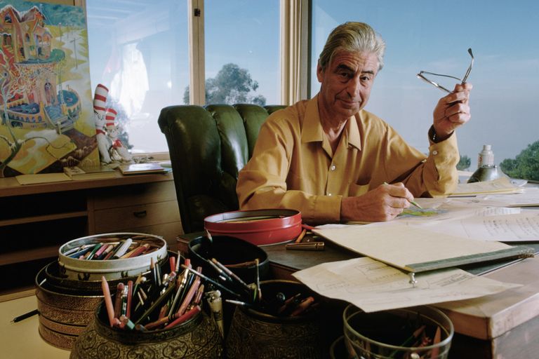 https://www.gettyimages.co.uk/detail/news-photo/dr-seuss-drawing-at-his-desk-news-photo/526740680?phrase=Dr.%20Seuss