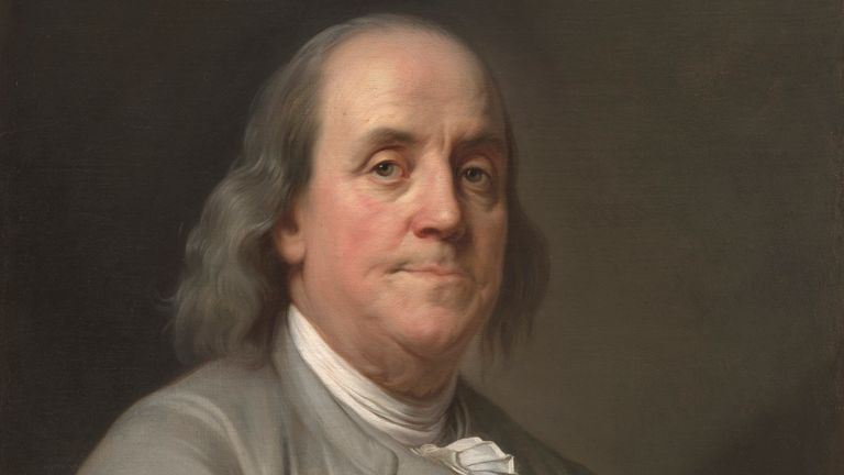 https://www.gettyimages.co.uk/detail/news-photo/benjamin-franklin-circa-1785-artist-joseph-siffred-news-photo/1320407088 Benjamin Franklin