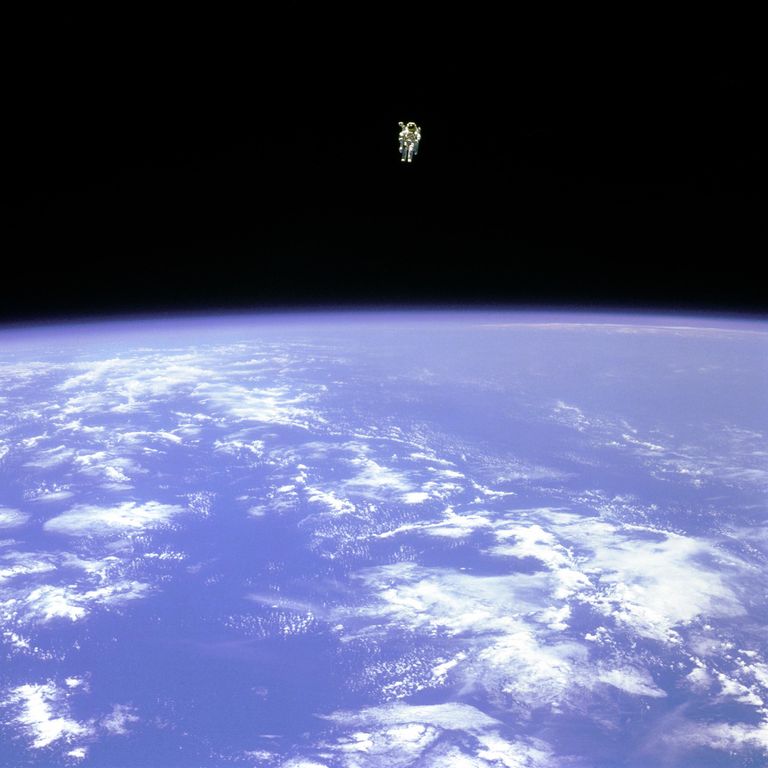 astronaut Bruce McCandless