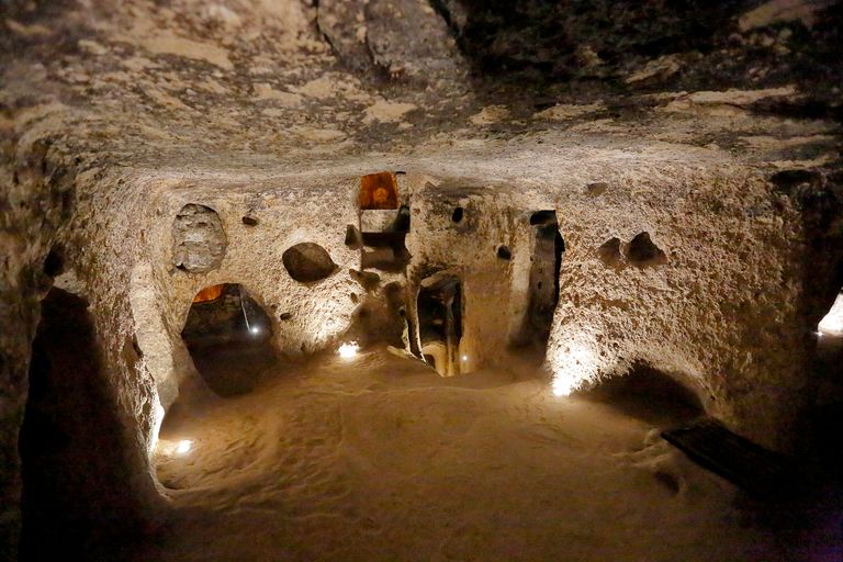 https://www.gettyimages.co.uk/detail/photo/derinkuyu-cave-underground-city-cappadocia-turkey-royalty-free-image/1326524290
