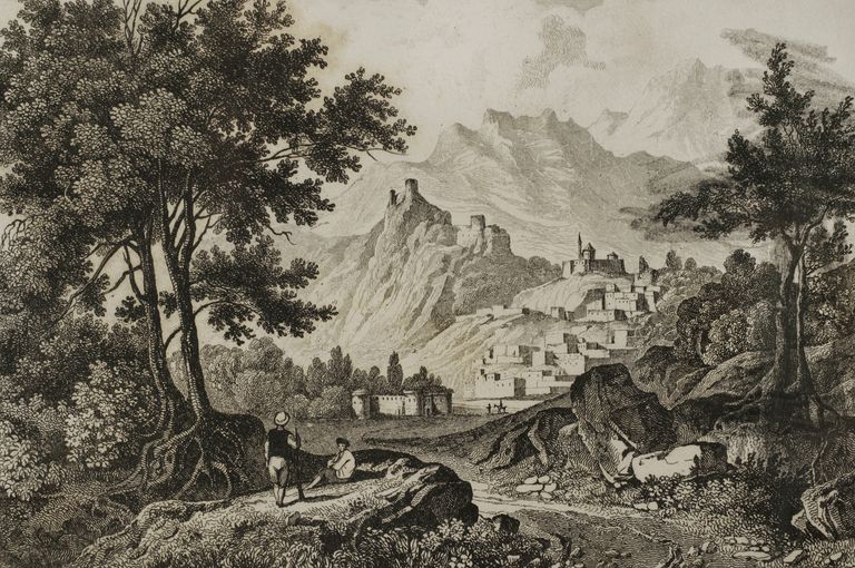 https://www.gettyimages.co.uk/detail/news-photo/armenia-ancient-city-of-gavar-engraving-drawn-by-news-photo/1449259734