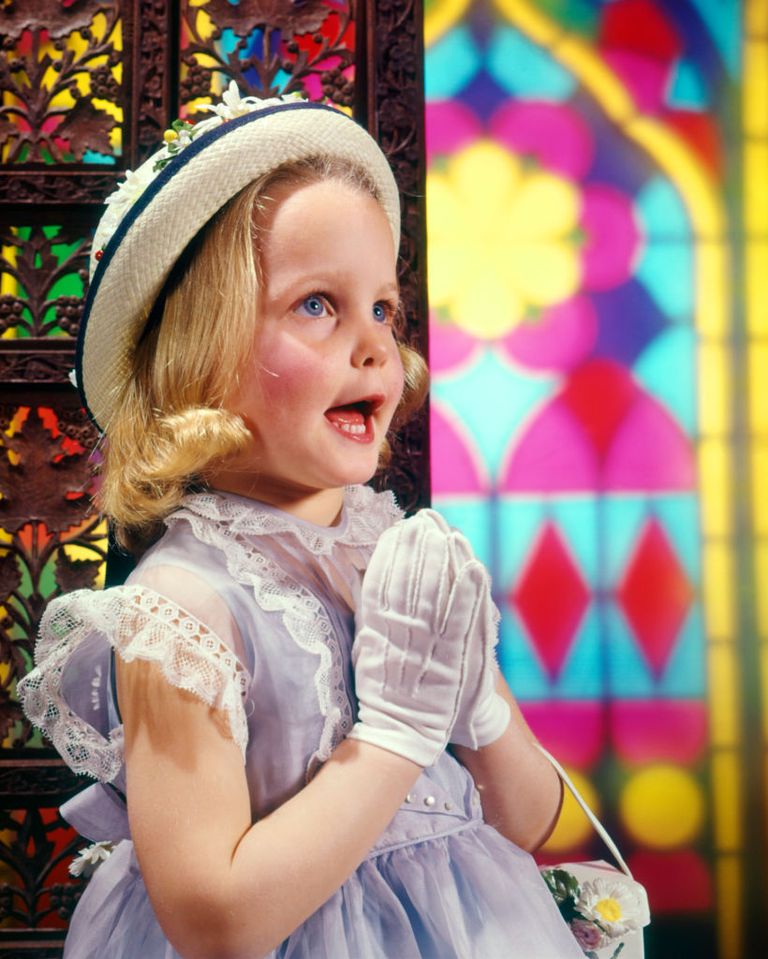 https://www.gettyimages.com/detail/news-photo/1950s-1960s-little-girl-singing-and-praying-in-church-by-news-photo/707707599?adppopup=true