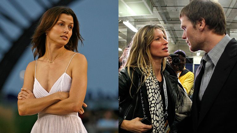 https://www.gettyimages.co.uk/detail/news-photo/actor-bridget-moynihan-girlfriend-of-new-england-patriots-news-photo/74860738 https://www.gettyimages.co.uk/detail/news-photo/tom-brady-of-the-new-england-patriots-chats-with-his-wife-news-photo/138884277