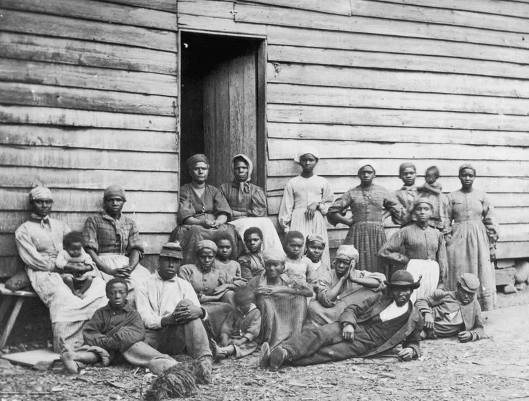 https://www.gettyimages.com/detail/news-photo/former-slaves-sit-at-follers-house-in-cumberland-landing-news-photo/96821373