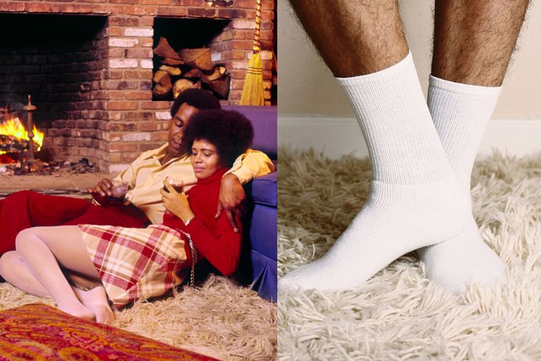 https://www.gettyimages.co.uk/detail/news-photo/1970s-romantic-dating-african-american-couple-man-and-woman-news-photo/1267367947  |  https://www.gettyimages.com/detail/photo/socks-royalty-free-image/184270180?phrase=shag+rug&adppopup=true