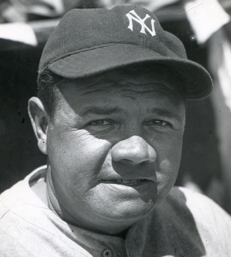 https://www.gettyimages.com/detail/news-photo/portrait-of-american-baseball-player-babe-ruth-of-the-new-news-photo/142124833