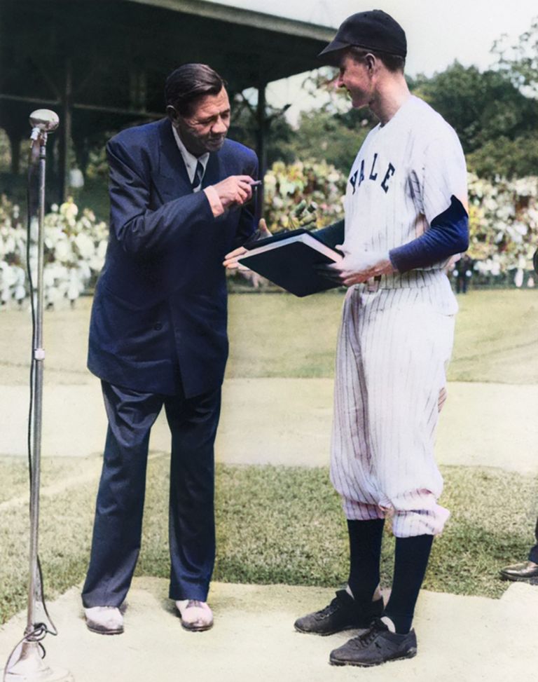 https://www.gettyimages.com/detail/news-photo/new-haven-ct-george-bush-welcomes-babe-ruth-at-a-pre-game-news-photo/515125094