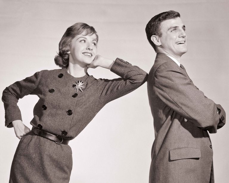 https://www.gettyimages.com/detail/news-photo/1960s-smiling-man-standing-with-his-back-to-a-woman-who-is-news-photo/1477088143