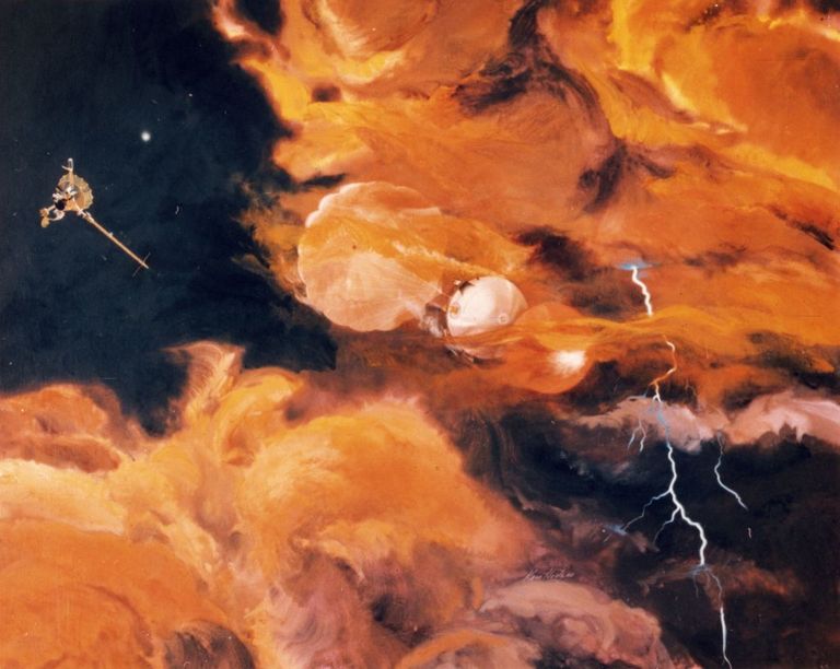 https://www.gettyimages.co.uk/detail/news-photo/the-released-galileo-probe-enters-the-turbulent-upper-news-photo/3067790?adppopup=true
