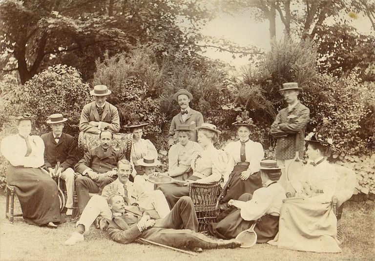 https://www.gettyimages.co.uk/detail/news-photo/victorian-tennis-team-relax-after-a-game-the-women-are-news-photo/3069775