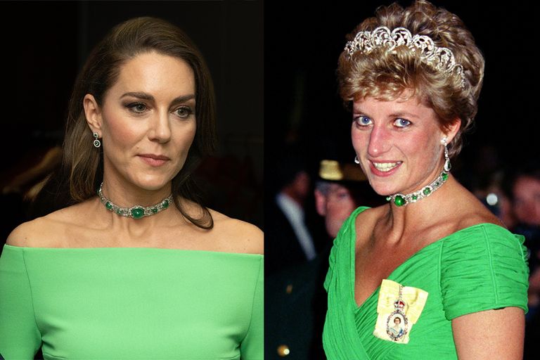 https://www.gettyimages.co.uk/detail/news-photo/catherine-princess-of-wales-backstage-after-the-earthshot-news-photo/1446380682?adppopup=true | https://www.gettyimages.co.uk/detail/news-photo/diana-the-princess-of-wales-attends-the-return-banquet-news-photo/158066357