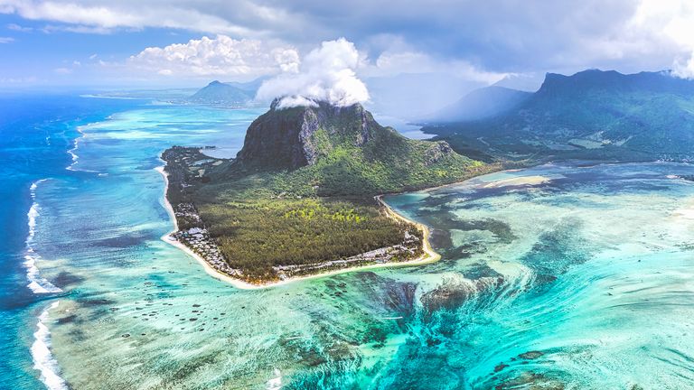 https://www.gettyimages.co.uk/detail/photo/aerial-view-of-le-morne-brabant-and-the-underwater-royalty-free-image/1343904643