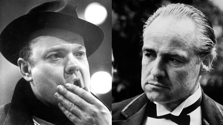 https://www.gettyimages.com/detail/news-photo/american-actor-producer-director-and-writer-orson-welles-news-photo/3346570 | https://www.gettyimages.com/detail/news-photo/american-actor-marlon-brando-as-don-vito-corleone-in-news-photo/57633082