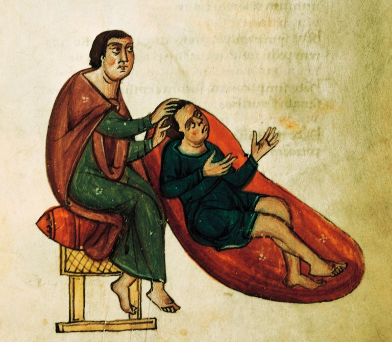 https://www.gettyimages.com/detail/news-photo/treating-illness-miniature-from-a-treatise-by-hippocrates-news-photo/142082057